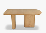 Table à manger COLUMBIA — Extensible Bois blond