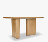 Table à manger COLUMBIA — Extensible Bois blond