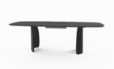 Table DOLMEN — Chêne teinte carbone matte