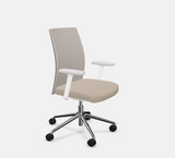 Chaise de bureau ESITT —  Piètement blanc