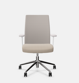Chaise de bureau ESITT —  Piètement blanc