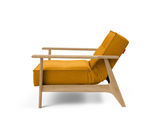 Fauteuil SPLITBACK Frej oak — 507 Elegance Burned Curry