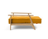 Fauteuil SPLITBACK Frej oak — 507 Elegance Burned Curry