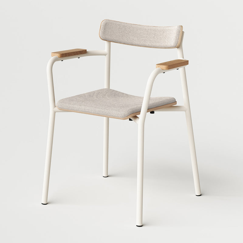 Chaise - Etude avec accoudoires