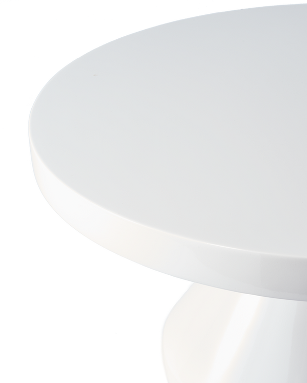 Table basse Zig Zag — Blanc