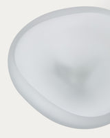 Centre de table ONDARO — Verre dépoli 15 cm