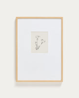 Tableau Lirena illustration botanique 50x70cm, motif 1
