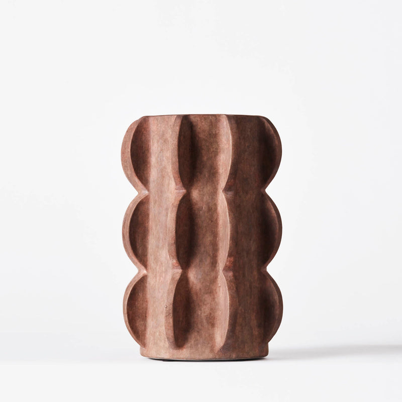 Arcissimo Vase Brown Medium