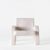 Arco Fauteuil Boucle White