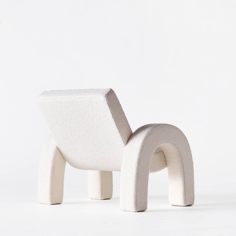 Arco Fauteuil Boucle White