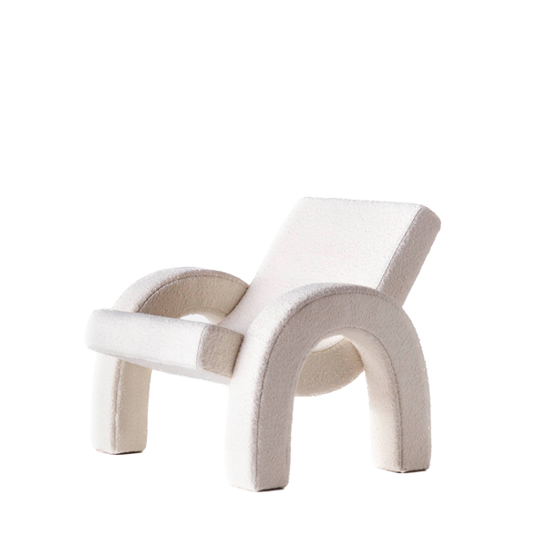 Arco Fauteuil Boucle White