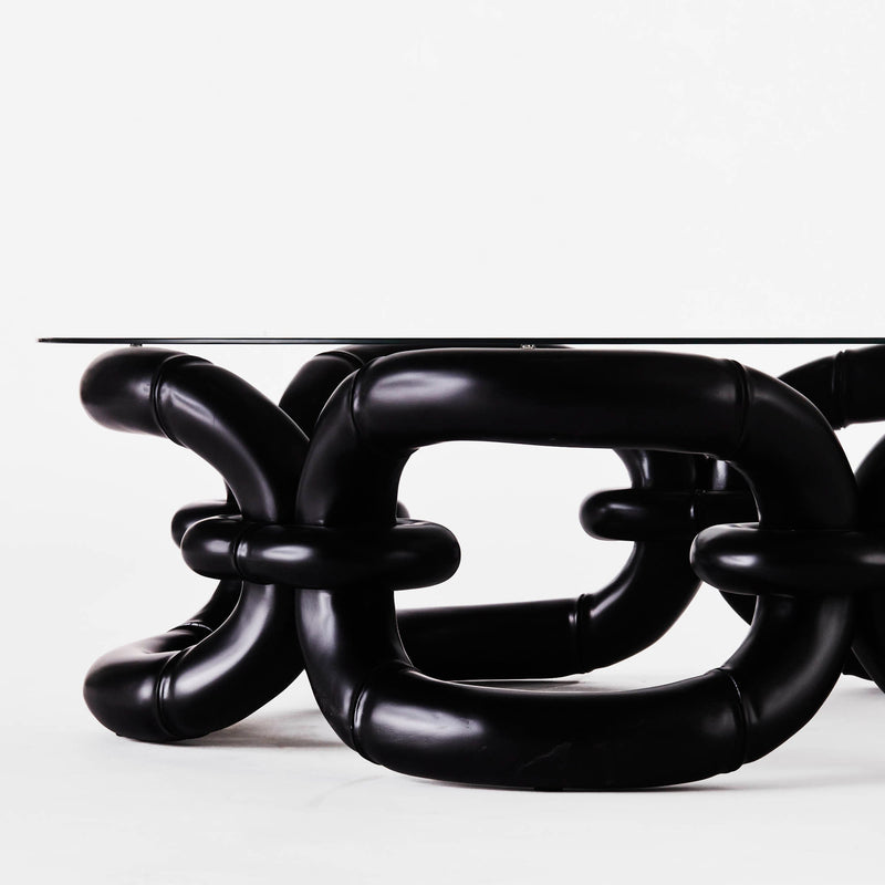 Bamboo Bracelet Table basse Black