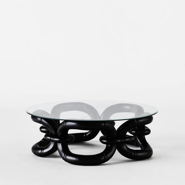 Bamboo Bracelet Table basse Black