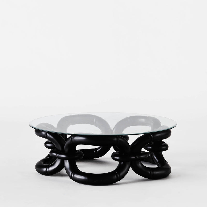 Bamboo Bracelet Table basse Black
