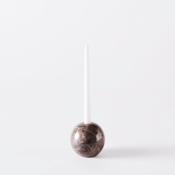 Sphere Bougeoir 10 Grey