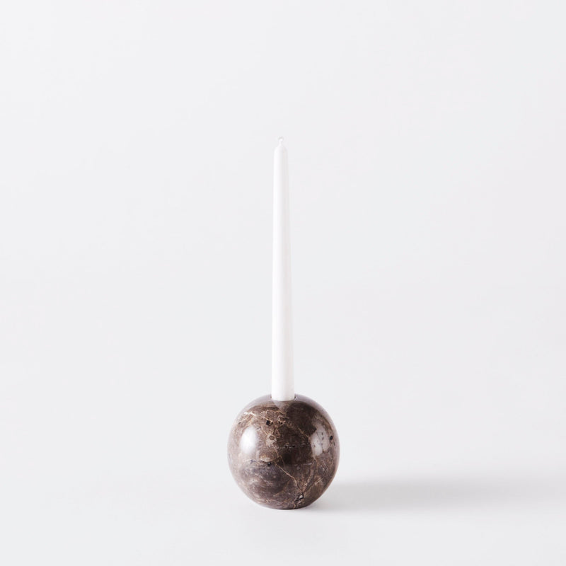 Sphere Bougeoir 10 Grey
