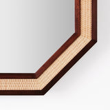 Rattan Miroir Large