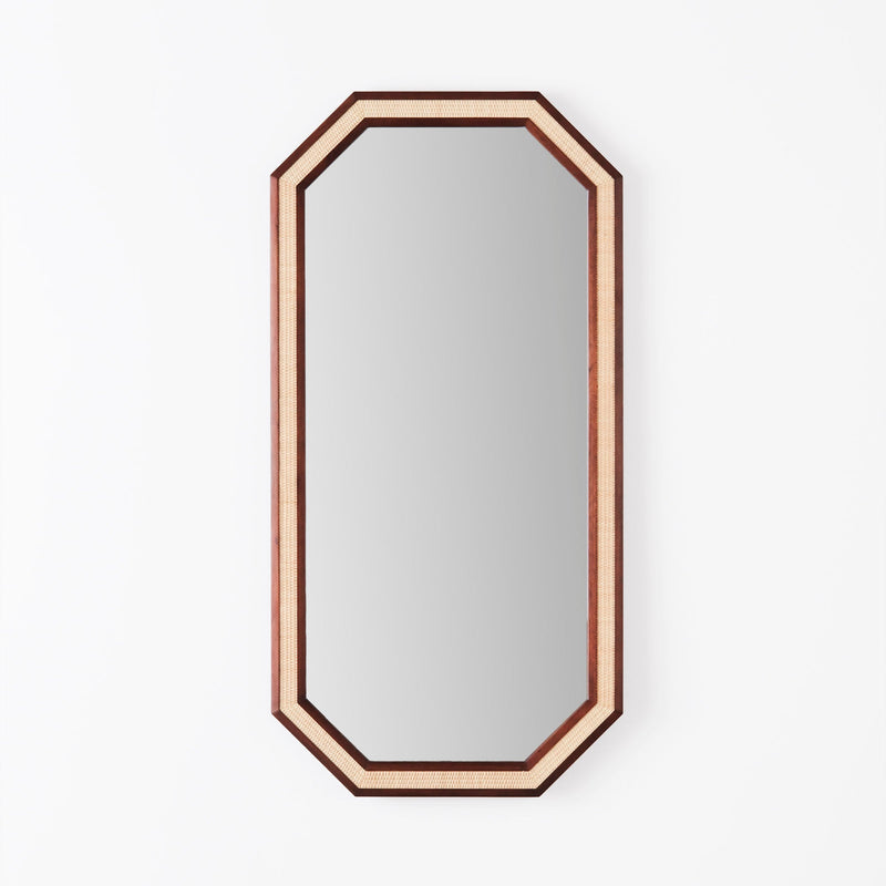 Rattan Miroir Large