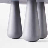 Round Table de diner Grey