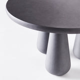 Round Table de diner Grey
