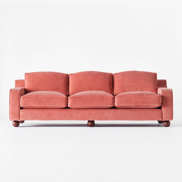 Lola Canapé Velvet Vintage Pink