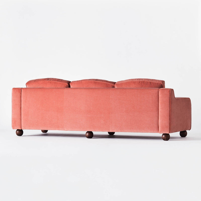 Lola Canapé Velvet Vintage Pink
