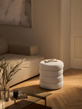 Pouf Alto Blanc cassé ambiance