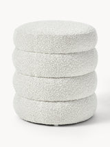Pouf Alto Blanc cassé