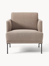 Fauteuil Fluente taupe détail