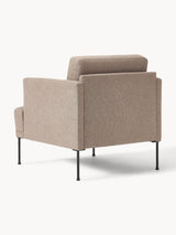 Fauteuil Fluente taupe détail