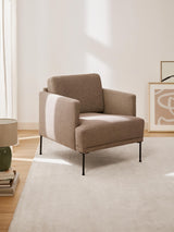 Fauteuil Fluente taupe ambiance