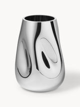 Vase Mirror argenté