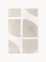 Tapis JADE beige blanc crème - packshot