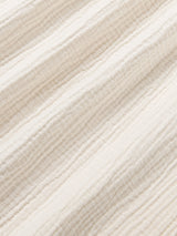 Housse de couette Odile lavande - vue de détail boutons
