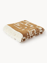Couvre-lit FRAN — Jacquard avec franges