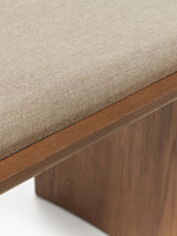 Banc CHANDLER - vue détail couture