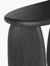 Console en manguier Pamuk, noir laqué - détail 4