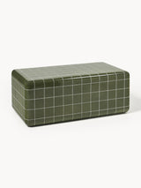 Table basse DOUG Vert olive, blanc
