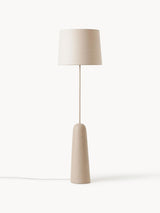 Lampadaire KAYA beige et blanc crème
