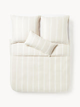 Housse de couette BELINDA — Flanelle rayée