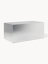 Table basse Lesley argentée