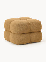 Pouf ELLIE — Tissu bouclé