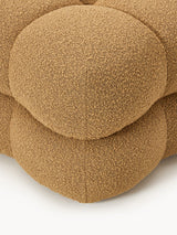 Pouf ELLIE — Tissu bouclé