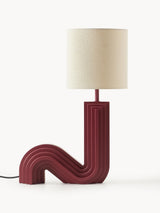 Lampe de table LUOMO Bordeaux