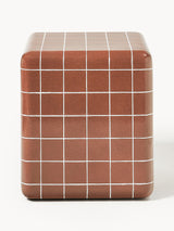 Table d'appoint DOUG — Carrelage terracotta