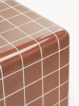 Table d'appoint DOUG — Carrelage terracotta