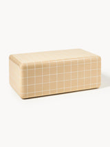 Table basse DOUG Ocre, blanc