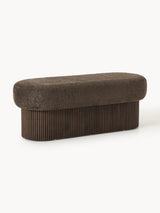 Banc Nala brun foncé bois foncé
