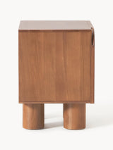 Table de chevet Cadi - vue de détail pieds chêne