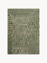 Tapis Berber Vert, blanc cassé - packshot